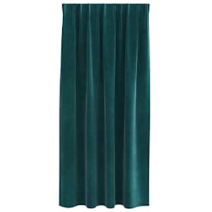 Zatemňovací závěsy 2 pcs Tmavě zelená 140 x 175 cm samet - obrázek 4