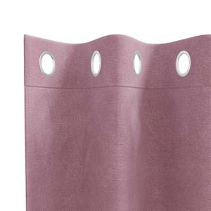 Zatemňovací závěsy 2 pcs Tmavě růžová 140 x 260 cm samet - obrázek 5