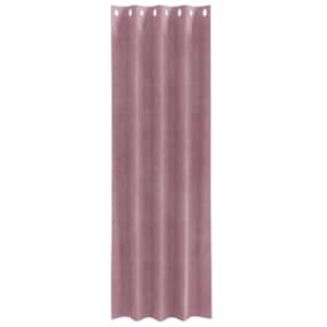 Zatemňovací závěsy 2 pcs Tmavě růžová 140 x 260 cm samet - obrázek 4