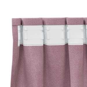 Zatemňovací závěsy 2 pcs Tmavě růžová 140 x 140 cm samet - obrázek 5