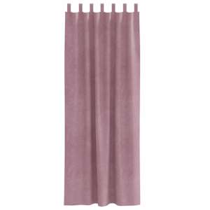 Zatemňovací závěsy 2 pcs Tmavě růžová 140 x 225 cm samet - obrázek 4