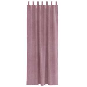 Zatemňovací závěsy 2 pcs Tmavě růžová 140 x 245 cm samet - obrázek 4