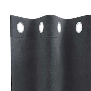 Zatemňovací závěsy 2 pcs Světle šedá 140 x 140 cm samet - obrázek 5