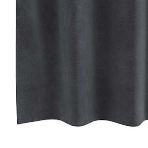 Zatemňovací závěsy 2 pcs Světle šedá 140 x 140 cm samet - obrázek 6