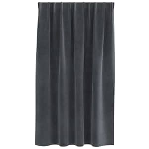 Zatemňovací závěsy 2 pcs Světle šedá 140 x 140 cm samet - obrázek 4