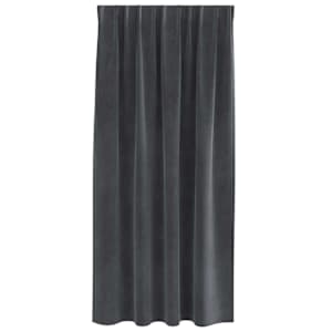 Zatemňovací závěsy 2 pcs Světle šedá 140 x 175 cm samet - obrázek 4