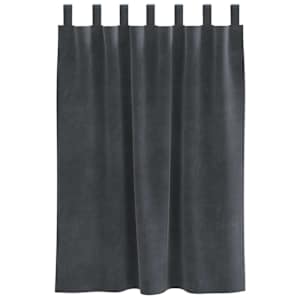 Zatemňovací závěsy 2 pcs Světle šedá 140 x 140 cm samet - obrázek 4