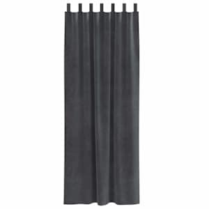 Zatemňovací závěsy 2 pcs Světle šedá 140 x 225 cm samet - obrázek 4