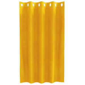 Zatemňovací závěsy 2 pcs Hořčicově žlutá 140 x 140 cm samet - obrázek 4