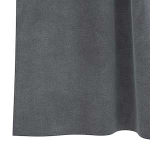 Zatemňovací závěsy 2 pcs Světle šedá 140 x 245 cm samet - obrázek 6