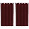 vidaXL Kardinaid 2 tk Veinpunane 140 x 140 cm Samet