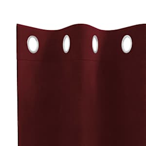 Zatemňovací závěsy 2 pcs Víno Červené 140 x 225 cm samet - obrázek 5