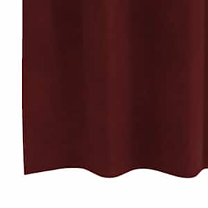 Zatemňovací závěsy 2 pcs Víno Červené 140 x 225 cm samet - obrázek 6