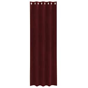Zatemňovací závěsy 2 pcs Víno Červené 140 x 245 cm samet - obrázek 4