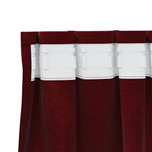 Zatemňovací závěsy 2 pcs Víno Červené 140 x 245 cm samet - obrázek 5