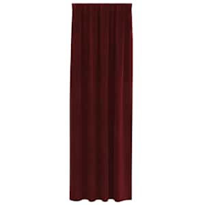 Zatemňovací závěsy 2 pcs Víno Červené 140 x 245 cm samet - obrázek 4