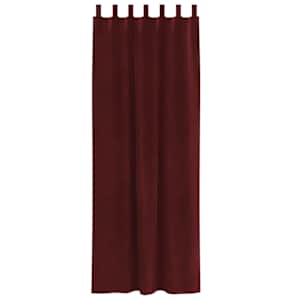 Zatemňovací závěsy 2 pcs Víno Červené 140 x 260 cm samet - obrázek 4
