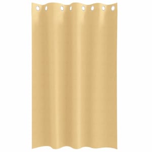 Závěsy na zatemnění s kroužky 2 pcs Béžová 175 x 140 cm - obrázek 4