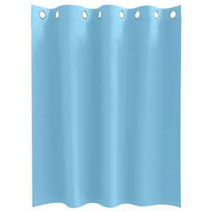 Závěsy na zatemnění s kroužky 2 pcs Světle modrá 140 x 140 cm - obrázek 4
