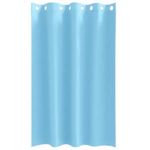 Závěsy na zatemnění s kroužky 2 pcs Světle modrá 175 x 140 cm - obrázek 4