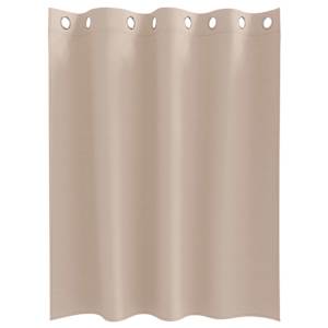 Závěsy na zatemnění s kroužky 2 pcs Taupe 140 x 140 cm - obrázek 4