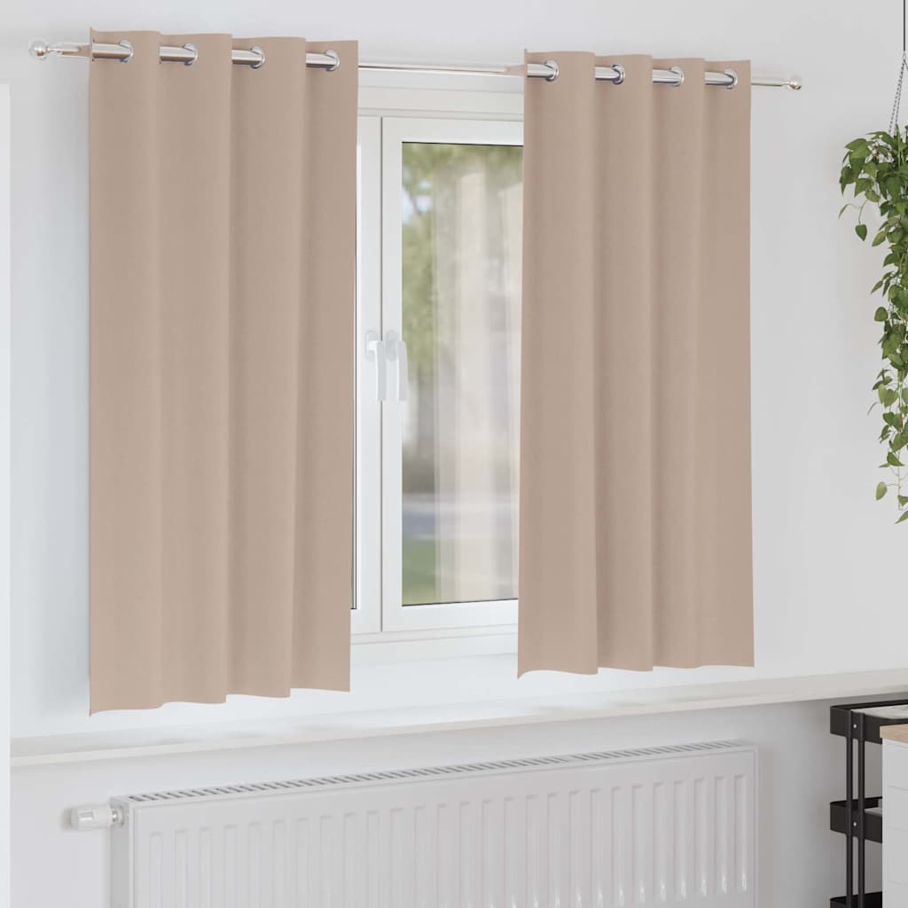 Kardinaid 2 pcs Pruunikashall 175 x 140 cm Polüester