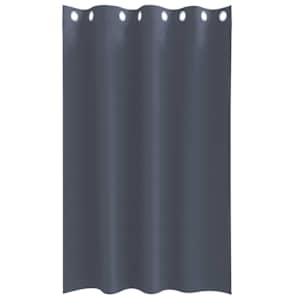 Závěsy na zatemnění s kroužky 2 pcs Antracit 175 x 140 cm - obrázek 4