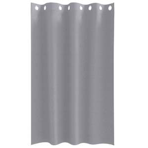 Závěsy na zatemnění s kroužky 2 pcs Světle šedá 175 x 140 cm - obrázek 4