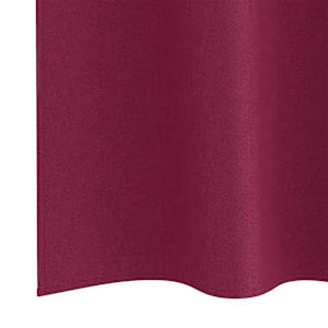 Závěsy na zatemnění s kroužky 2 pcs Víno Červené 175 x 140 cm - obrázek 6