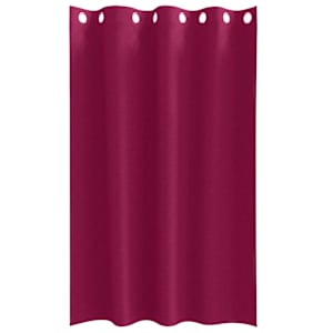 Závěsy na zatemnění s kroužky 2 pcs Víno Červené 175 x 140 cm - obrázek 4