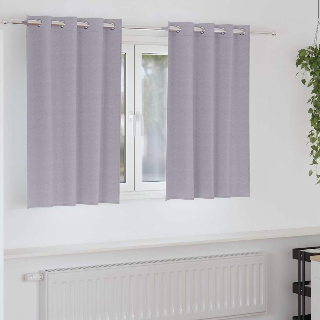 Kardinaid kardinatega 2 pcs Metallhall 140 x 140 cm Polüester