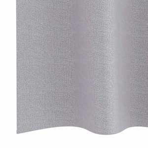 Závěsy na zatemnění s kroužky 2 pcs Metalická šedá 260 x 140 cm - obrázek 6