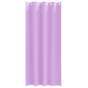 Závěsy na zatemnění s kroužky 2 pcs Fialová 225 x 140 cm - obrázek 4