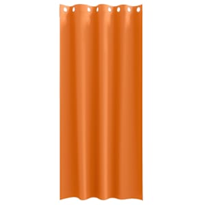 Závěsy na zatemnění s kroužky 2 pcs Jasně oranžová 225 x 140 cm - obrázek 4