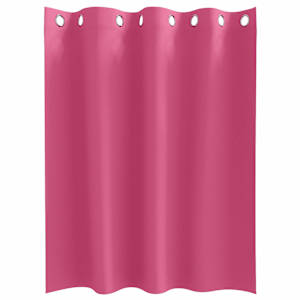 Závěsy na zatemnění s kroužky 2 pcs Jasně růžová 140 x 140 cm - obrázek 4