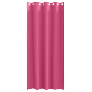 Závěsy na zatemnění s kroužky 2 pcs Jasně růžová 260 x 140 cm - obrázek 4