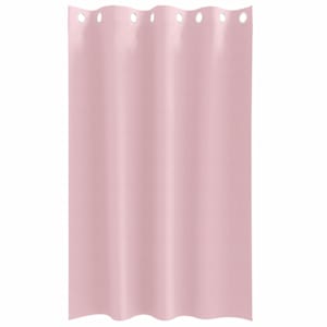 Závěsy na zatemnění s kroužky 2 pcs Bledě růžová 175 x 140 cm - obrázek 4