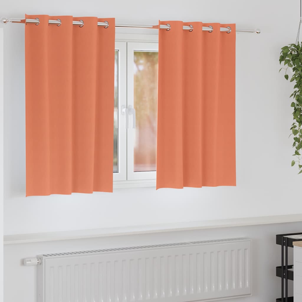 Kardinaid kardinatega 2 pcs Terrakota 140 x 140 cm Polüester
