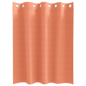 Závěsy na zatemnění s kroužky 2 pcs Cihlová 140 x 140 cm - obrázek 4