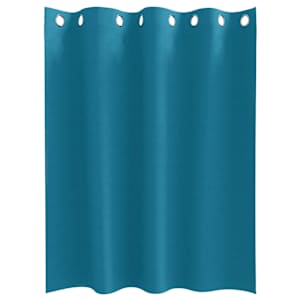 Závěsy na zatemnění s kroužky 2 pcs Tyrkysová 140 x 140 cm - obrázek 4