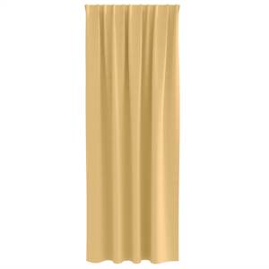 Závěsy na zatemnění s kroužky 2 pcs Béžová 260 x 140 cm - obrázek 4
