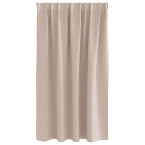 Závěsy na zatemnění s kroužky 2 pcs Taupe 140 x 140 cm - obrázek 4