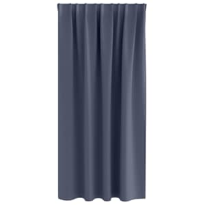 Závěsy na zatemnění s kroužky 2 pcs Antracit 175 x 140 cm - obrázek 4