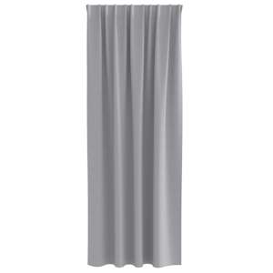 Závěsy na zatemnění s kroužky 2 pcs Světle šedá 245 x 140 cm - obrázek 4