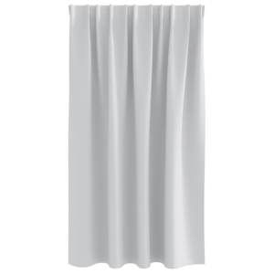 Závěsy na zatemnění s kroužky 2 pcs Světlá šedá 140 x 140 cm - obrázek 4