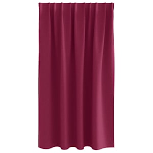 Závěsy na zatemnění s kroužky 2 pcs Víno Červené 140 x 140 cm - obrázek 4