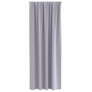 Závěsy na zatemnění s kroužky 2 pcs Metalická šedá 225 x 140 cm - obrázek 4