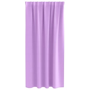 Závěsy na zatemnění s kroužky 2 pcs Fialová 175 x 140 cm - obrázek 4