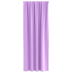 Závěsy na zatemnění s kroužky 2 pcs Fialová 260 x 140 cm - obrázek 4