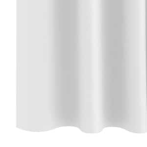 Závěsy na zatemnění s kroužky 2 pcs Jasně bílá 260 x 140 cm - obrázek 6